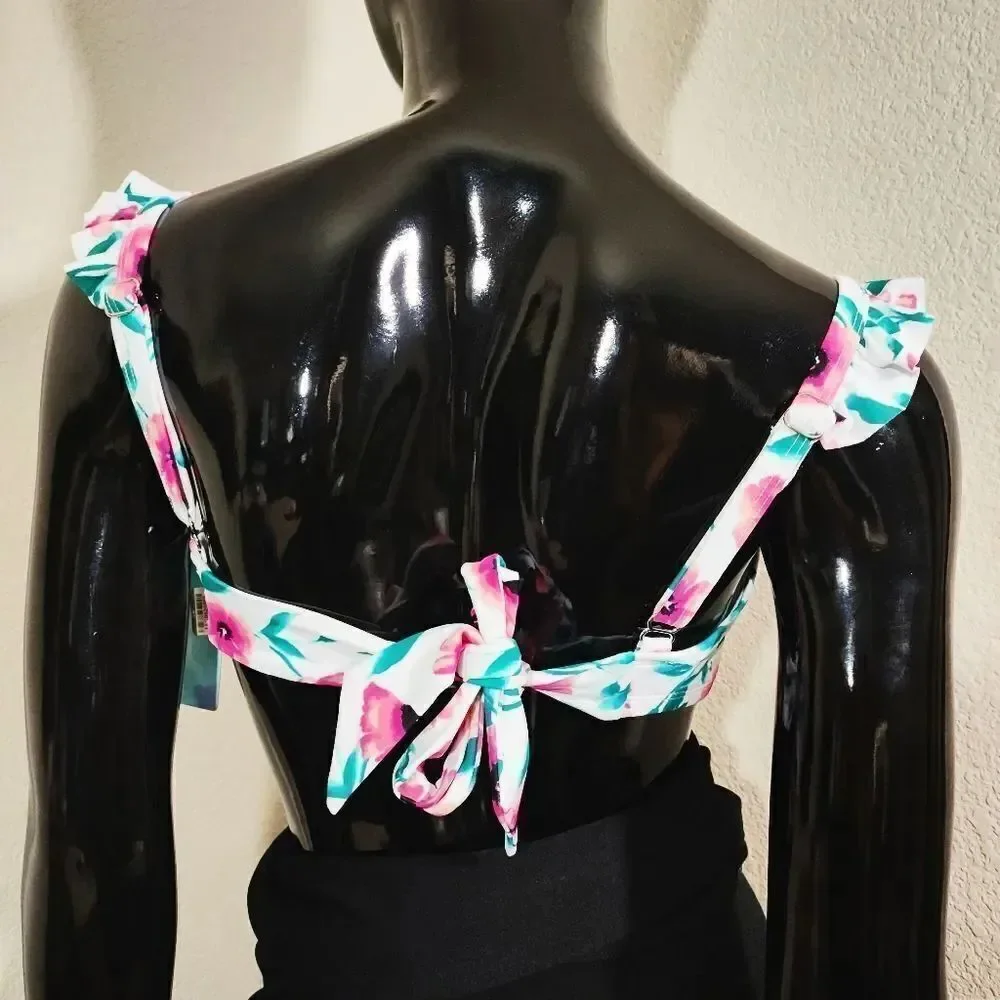 Beach Betty Floral Slimming Bikini Top